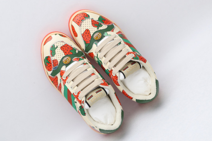 G*u*i ace embroidered low-top sneaker