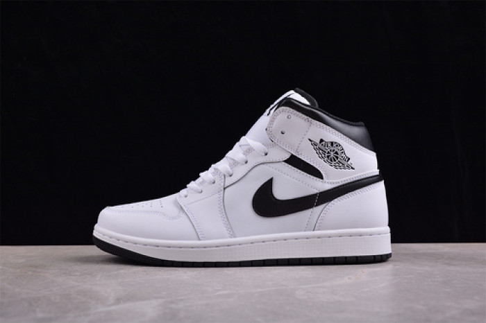 air jordan 1 mid “white/black” now available dq8426-132
