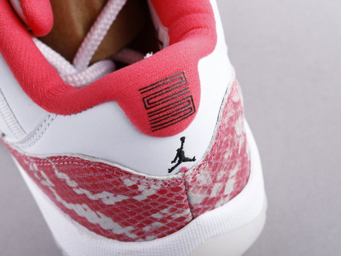 air jordan 11 retro low "pink snakeskin" ah7860-106