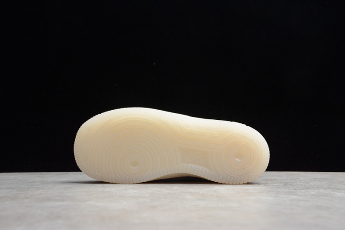 kids nike air force 1 low ow white(td) bv0853-100