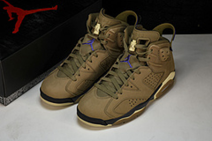 air jordan 6 wmns gore-tex “brown kelp” fd1643-300